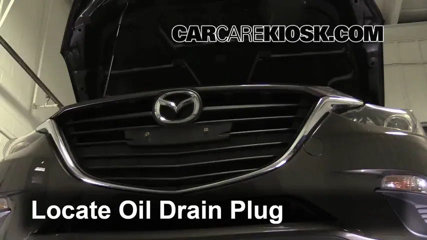 2014 Mazda 3 Touring 2.0L 4 Cyl. Sedan Oil Change Oil and Oil Filter